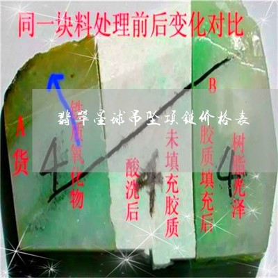 倒吸一口凉气！翡翠星球吊坠项链价格表（今日实时）珠宝首饰零售全解析